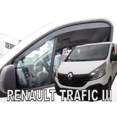 Дефлекторы боковых окон Heko для Renault Trafic III (2014-) бренд – Team HEKO главное фото